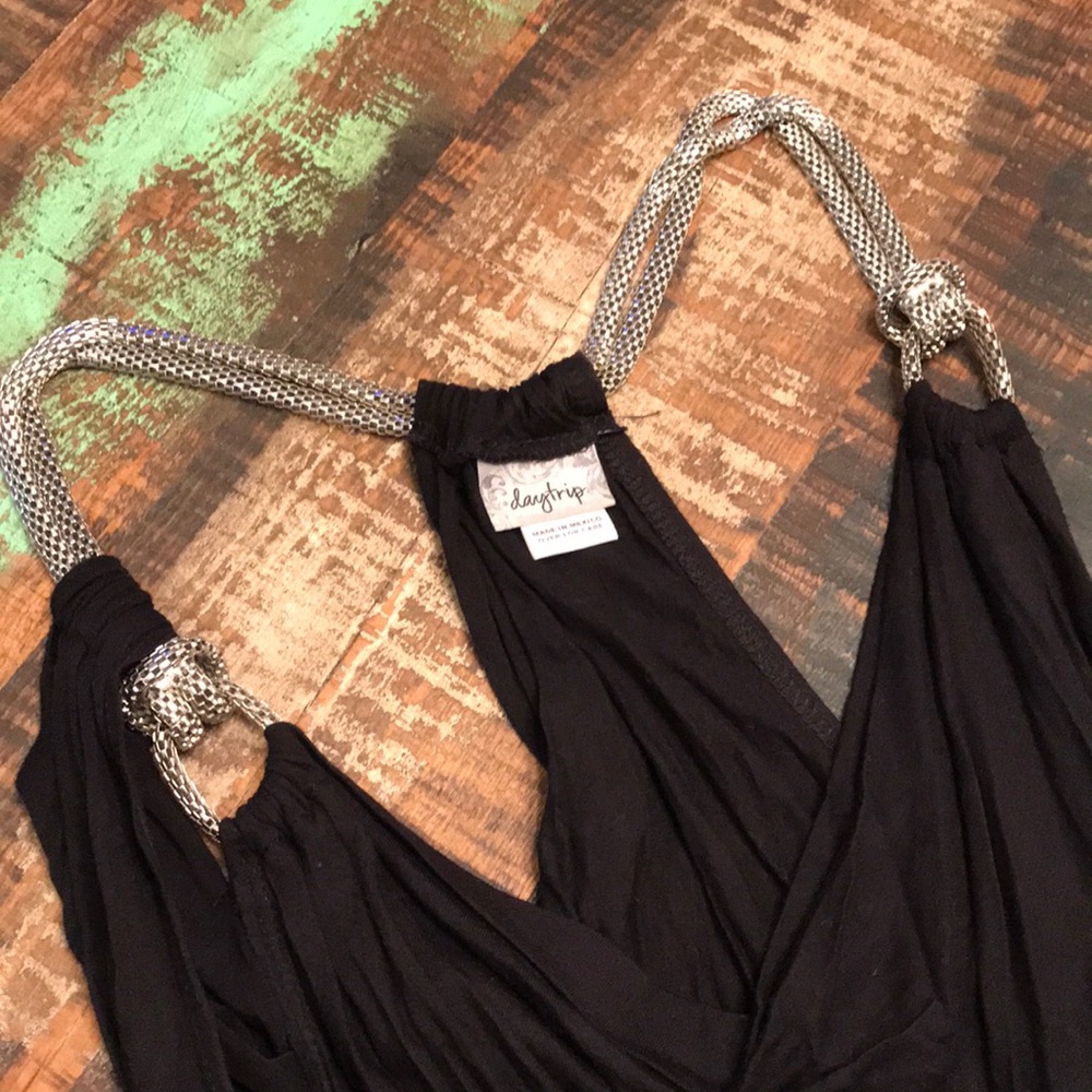 Black Daytrip size Small top. Difficult to get a Great picture but it is cute!
